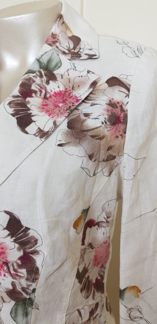 Peter Hahn Jacken: Blazer, Peter Hahn, Leinen, Gr. 38 40 – Gebraucht aus Uster von Astral 3