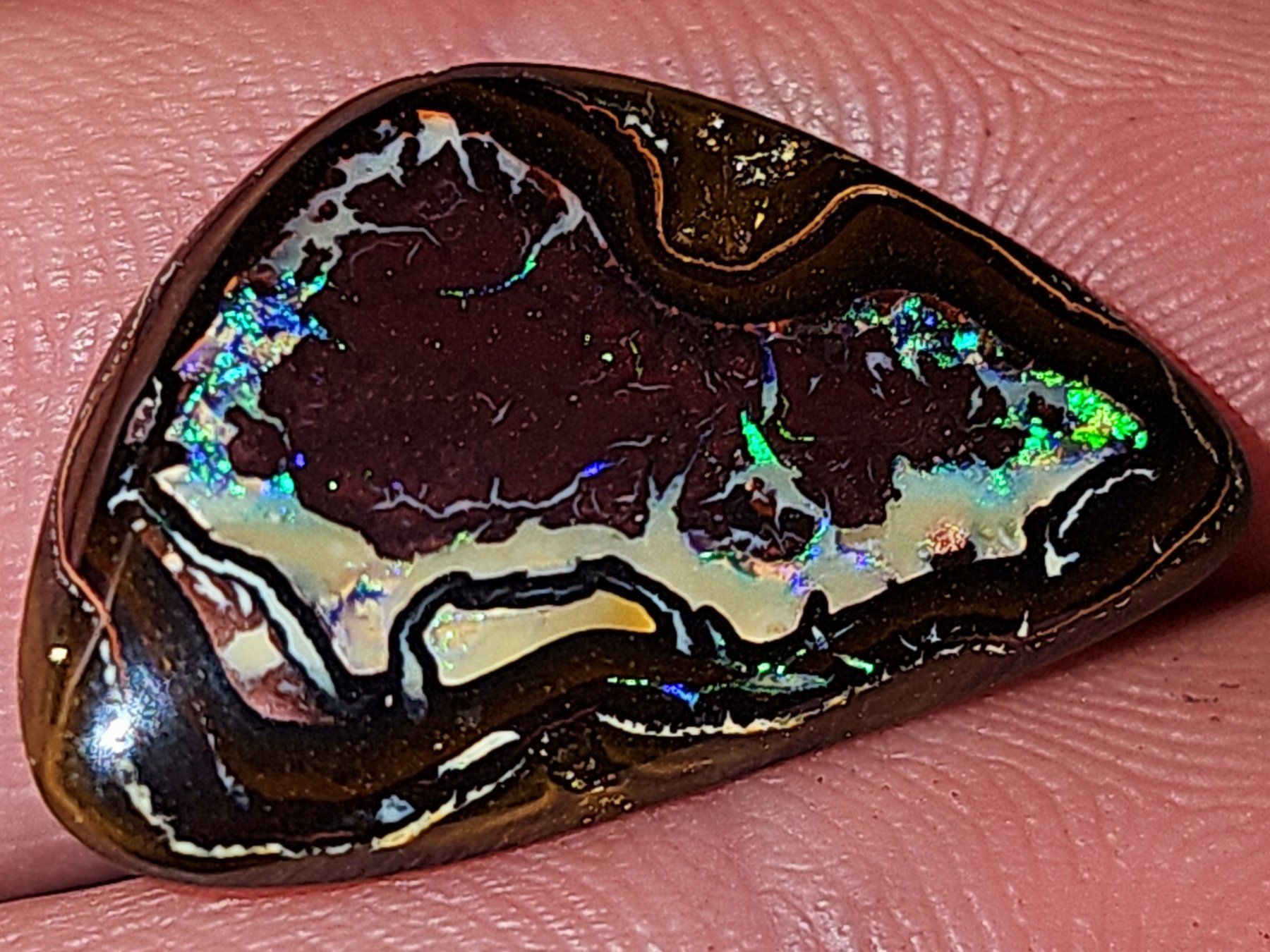 Edelsteine: Seltene natürliche Opal Nuss aus Yowah, Australien – Neu und originalverpackt aus Uerkheim von Winwinner 5
