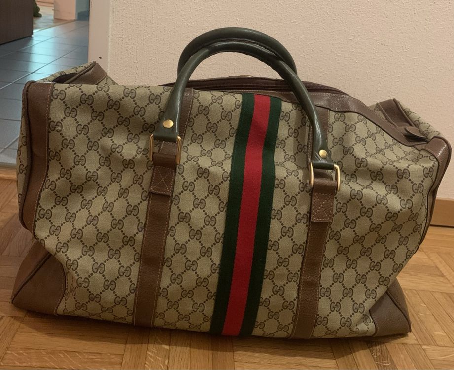 Borsa Da Viaggio Gucci Vintage Borsa Da Viaggio Gucci Vintage Anni
