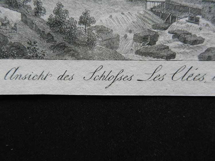 Stiche: Schloss Les Clées Vaud – Gebraucht aus Risch von Rischli15 2