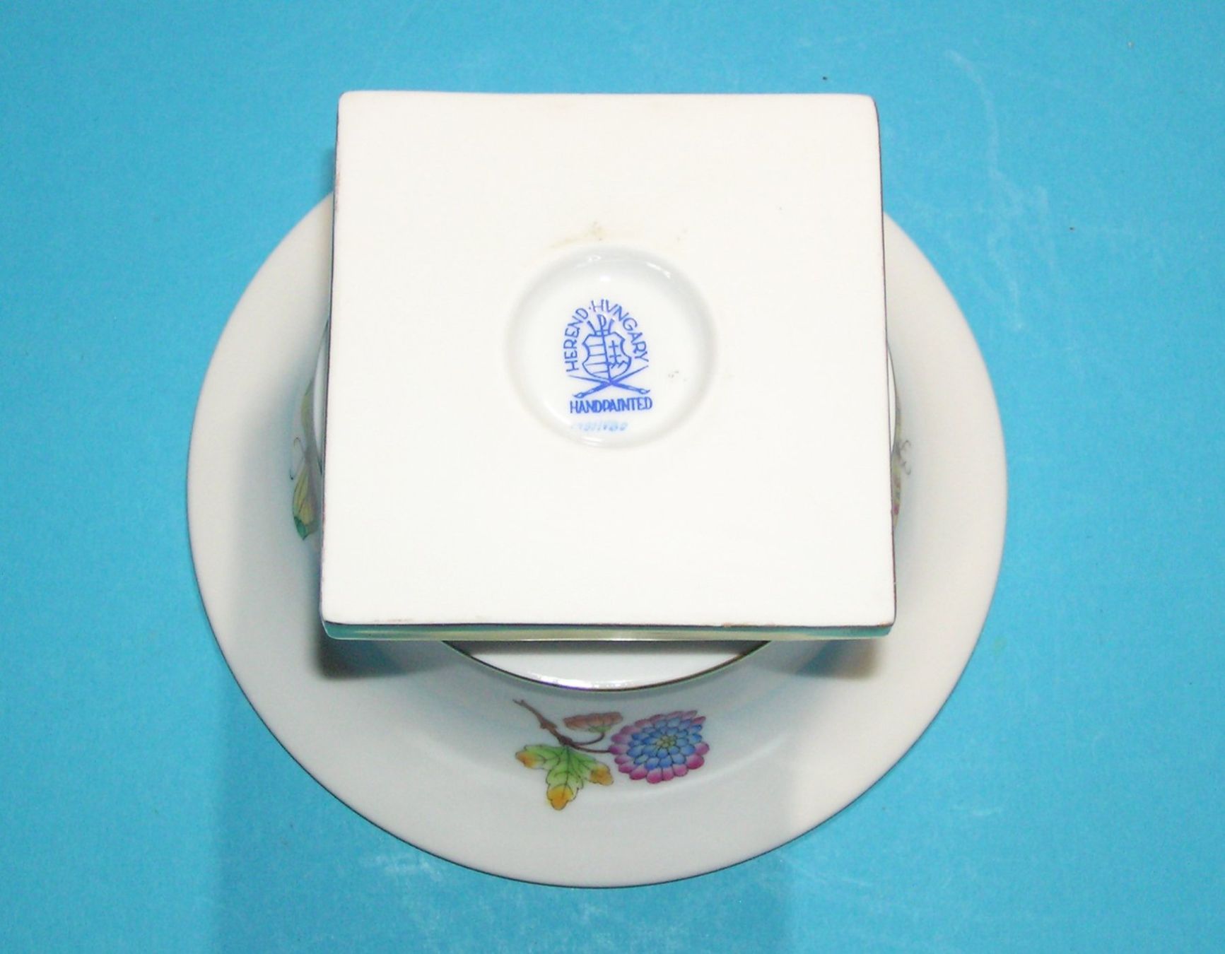 Herend Ciotole: HEREND SCHALE VICTORIA DEKOR – Usato da Grenchen venduto da Antique-hunter 4