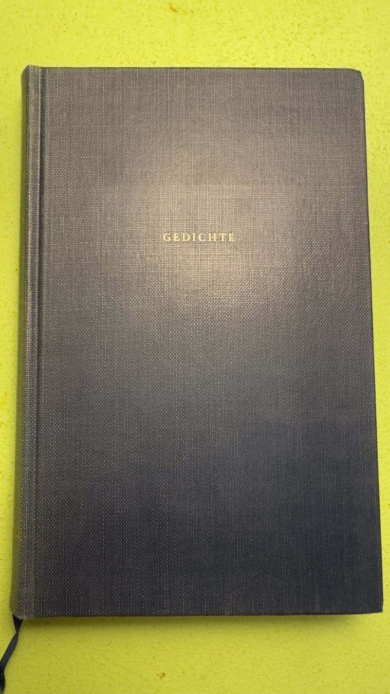Livres: Hermann Broch: Gedichte – D'occasion à Zürich par allp