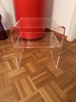 Vintage Beistelltisch Plexiglas / Acrylglas äh Johann Jakob