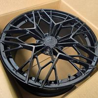 1 x TOP PREMIUM FELGEN 8.5 X 19 AVERSUS MYSTIC SCHWARZ GLANZ