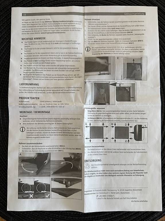 Autres articles pour la maison: Insektenschutzgitter – Neuf (Voir description) à Muri AG par tiffer26 2