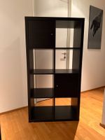 Ikea Kallax Regal schwarz