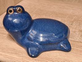 Kleine Ton Gartenfigur Schildkröte, ca. 10x7 cm