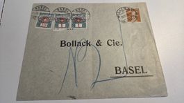 1918 Taxbrief Schweiz