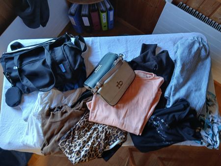 Kleider und Taschen Grösse S, guter Zustand