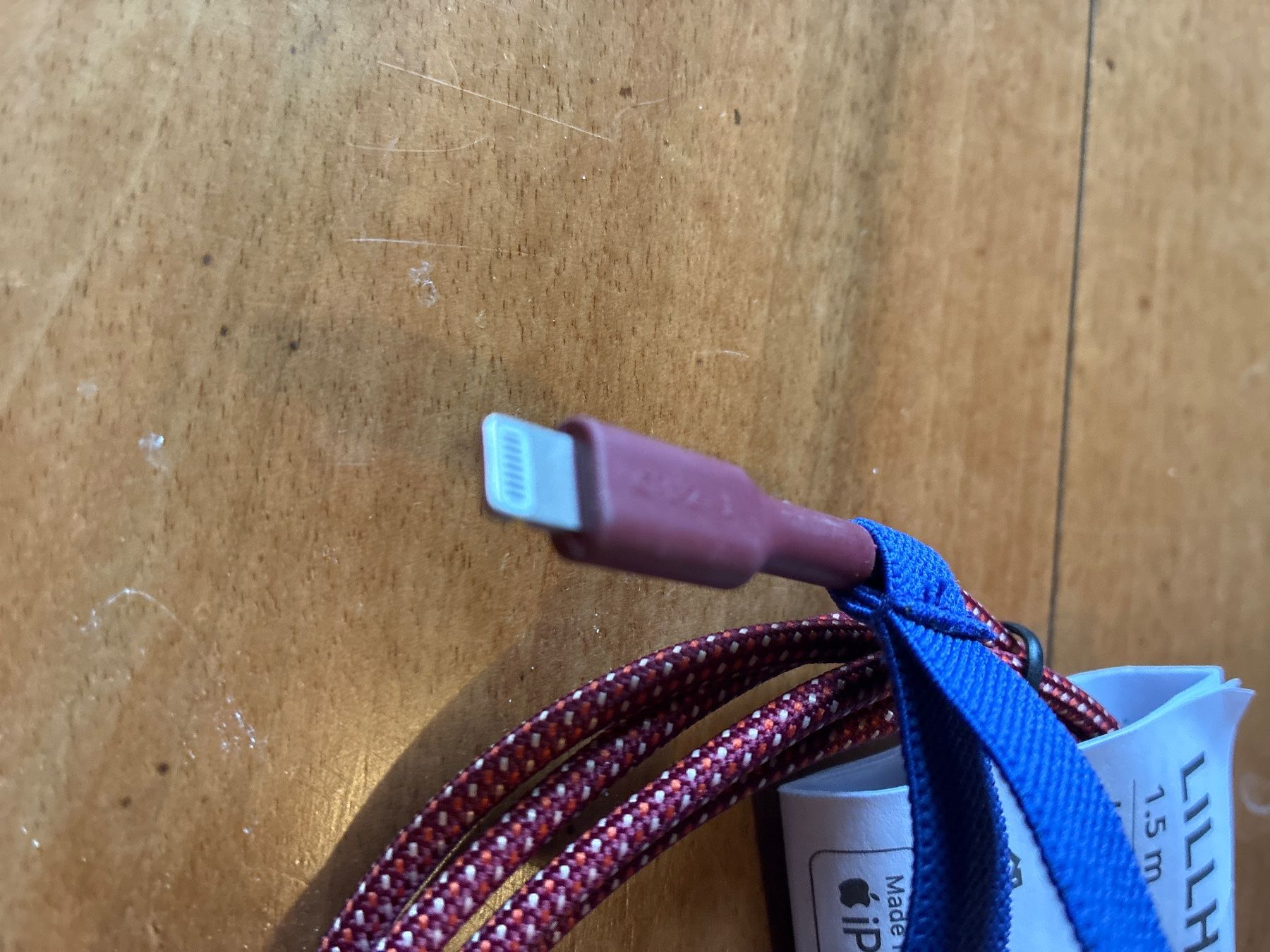 Apple Kabel: IKEA  USB-A IPhone Kabel 1.5 m rot – Neu und originalverpackt aus Turbenthal von littledevil71 1
