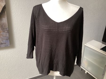 Boutique Damen Pullover schwarz Gr. Onesize luftig, leicht