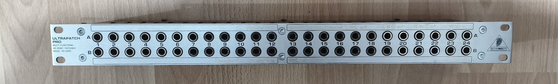 Behringer Mischpulte: Behringer Ultrapatch Pro PX-2000 – Gebraucht aus Cheyres von Alex60