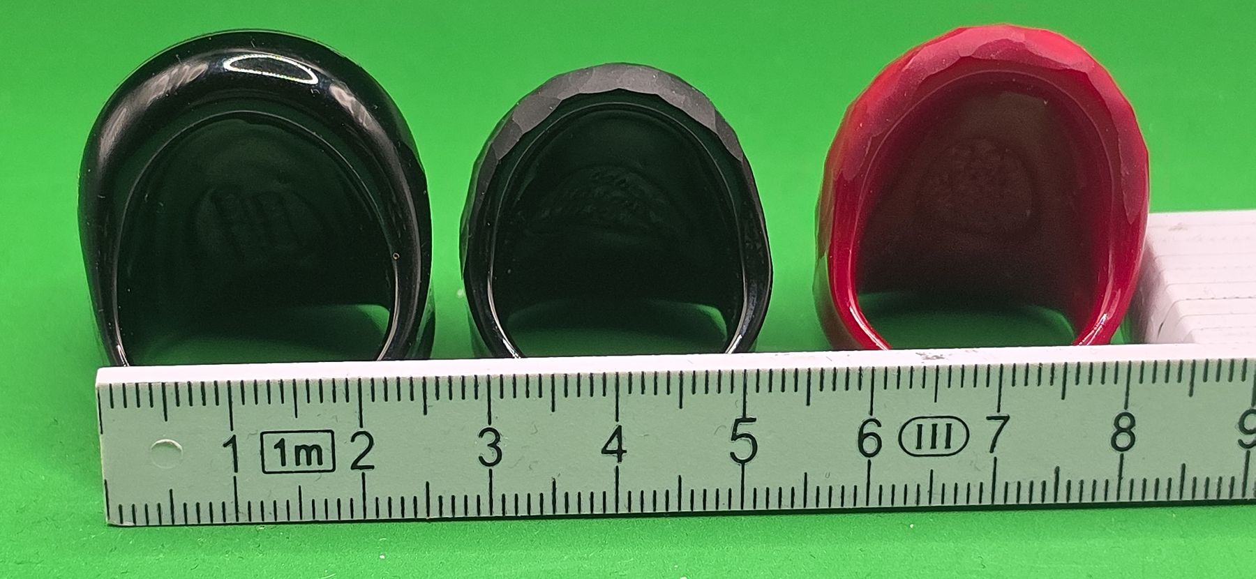 Murano Anelli: 3 Schöne Murano Glas Ringe – Usato da Zürich venduto da Daniela51 4