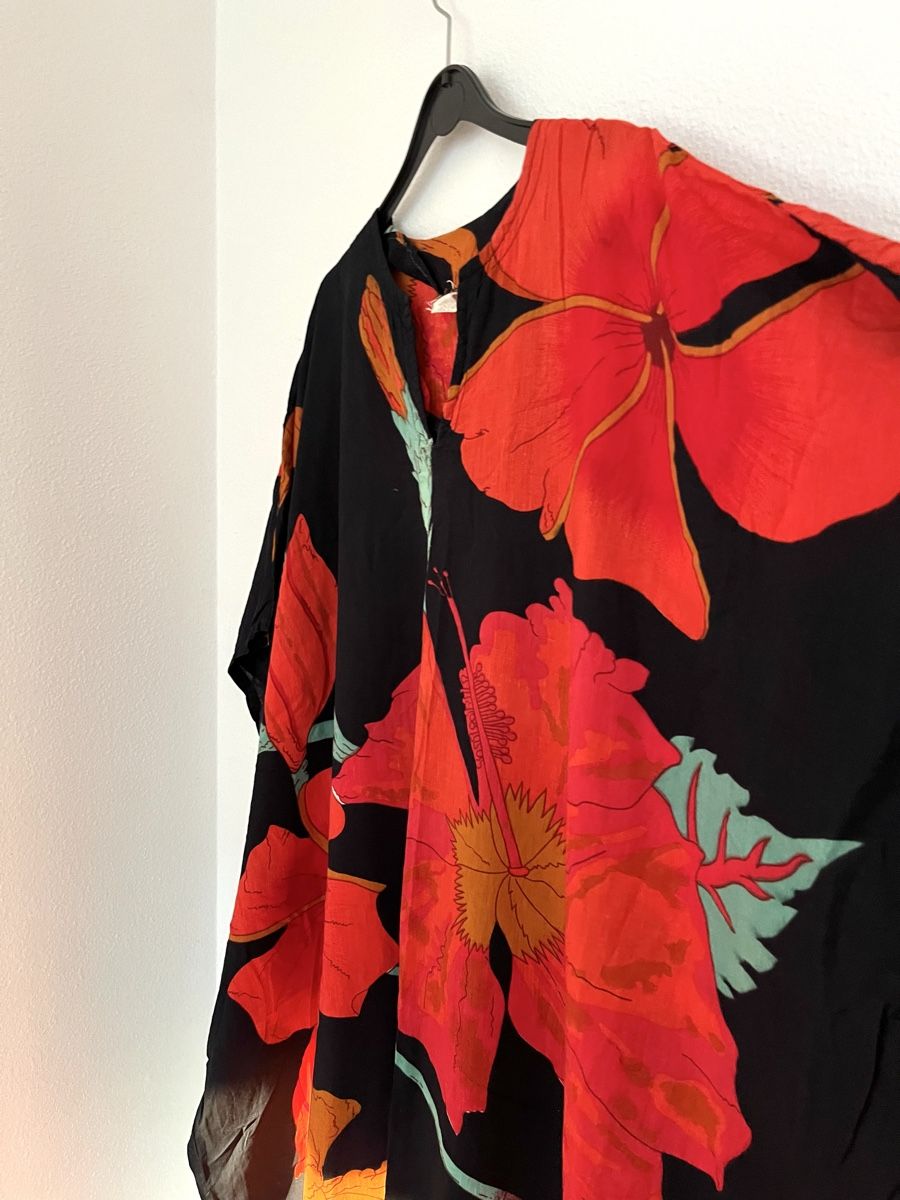 Vestiti: BUNTES BLUMEN-KAFTANKLEID Uni size – Nuovo (secondo la descrizione) da Basel venduto da JJ.Elena 2