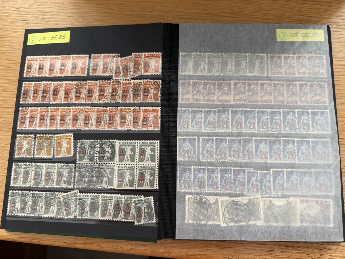 Tutti i francobolli: Album Schweizer Marken ab Tell – Usato da Murgenthal venduto da Tina_4055 4