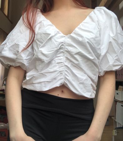 Top blanc H&M