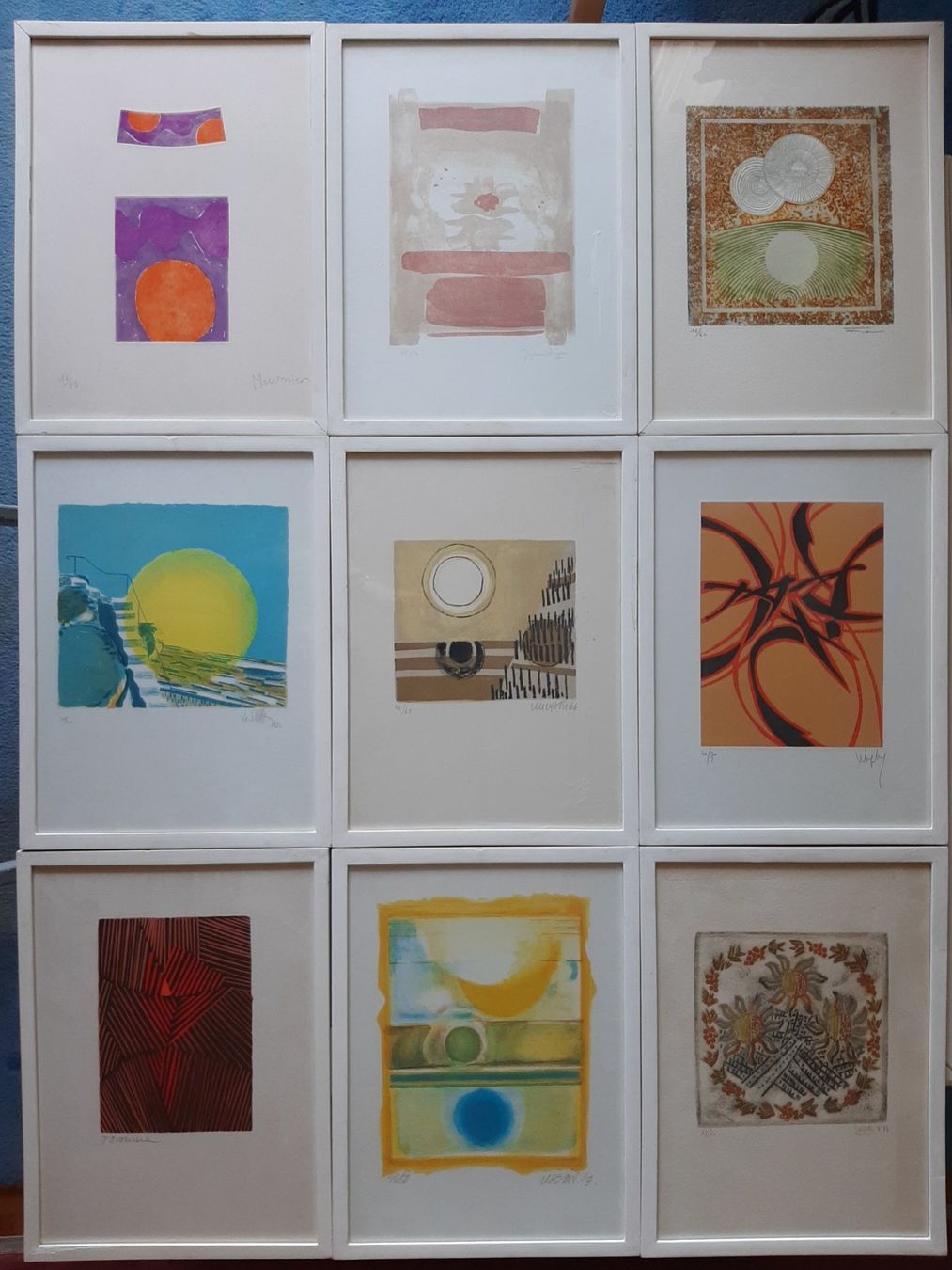 Incisioni: ENSEMBLE DE 9 GRAVURES – Usato da Lausanne venduto da 55michel
