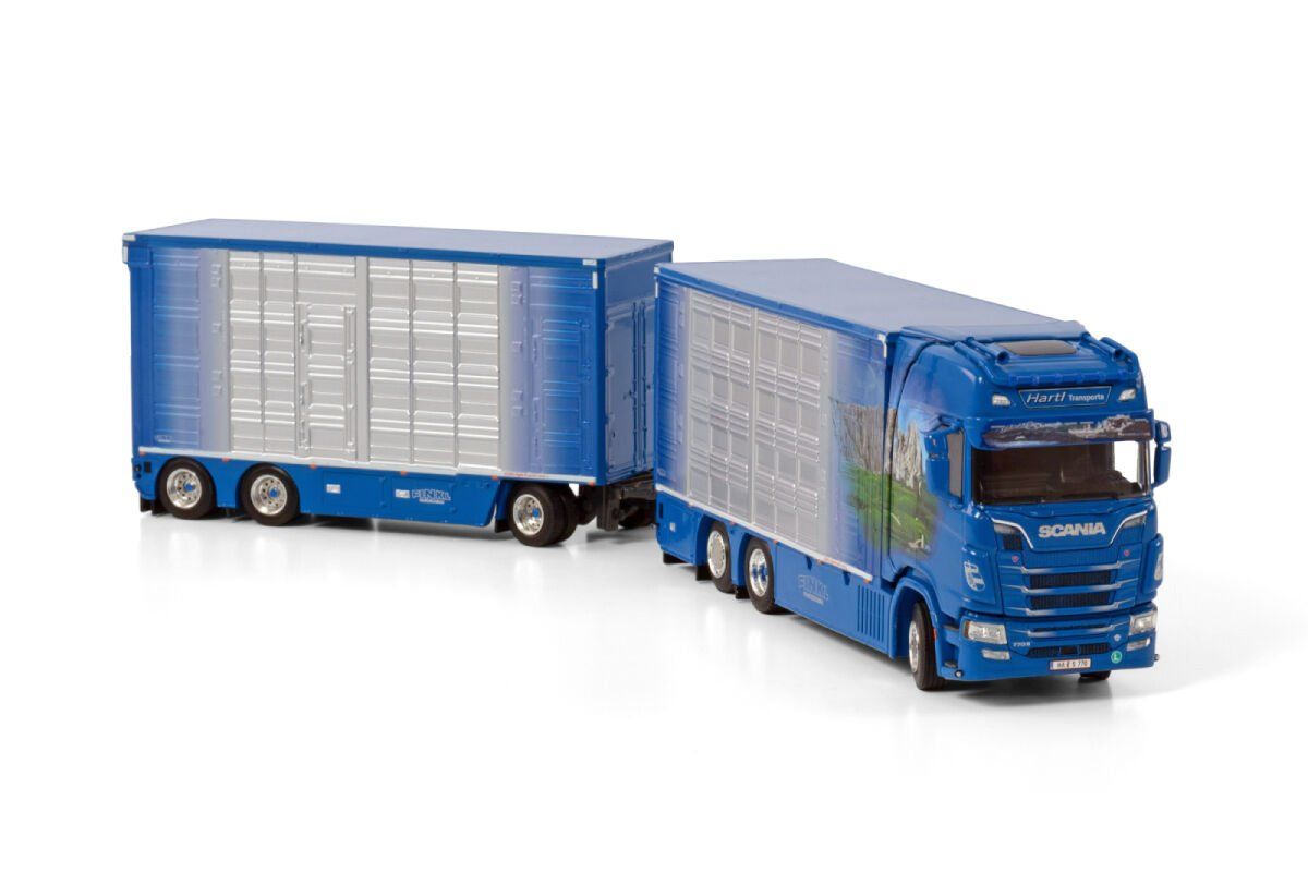 WSI Models Kit di modellismo & Modellini statici: WSI 02-3157 Viehtransporter Hartl – Nuovo e nell'imballaggio originale da Dagmersellen venduto da FBM-Bacheli 2