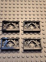 Lego 4x Zaun (19121) schwarz