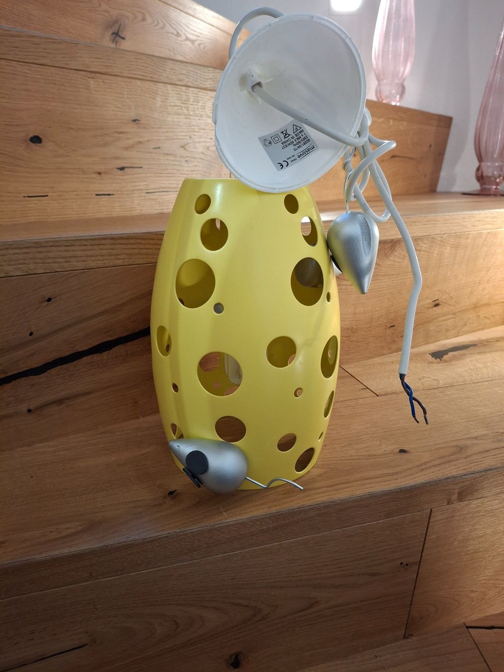 Lampadari & plafoniere: Käse Lampe / Kinderzimmerlampe / Mäuse Lampe – Usato da Horriwil venduto da TOKYONIGHTS 1
