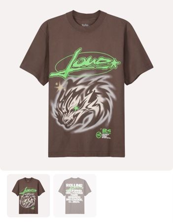 Y2K Rolling Loud LA 2024 T-Shirt, Gargoyle Braun, Medium!