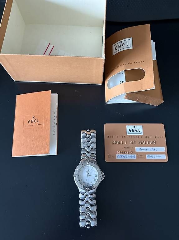 Orologi: Ebel Sportwave Herren – Usato da Rebstein venduto da usc_wm8l 1