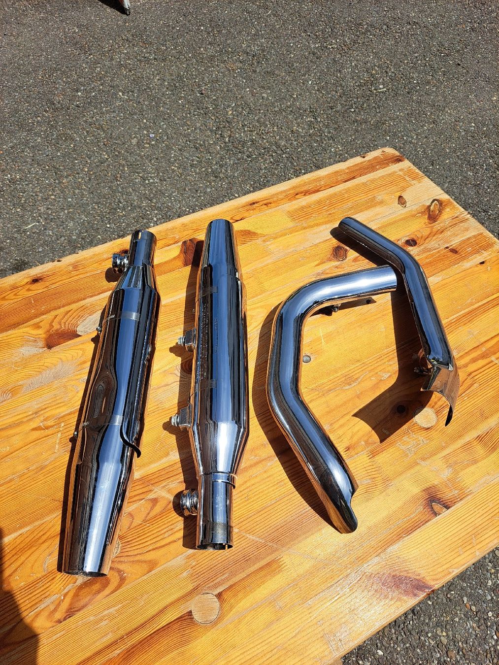 Harley-Davidson Sistemi di scarico: Harley-Davidson Sportster Orginal Auspuffe  – Usato da Jona venduto da Crazy_l