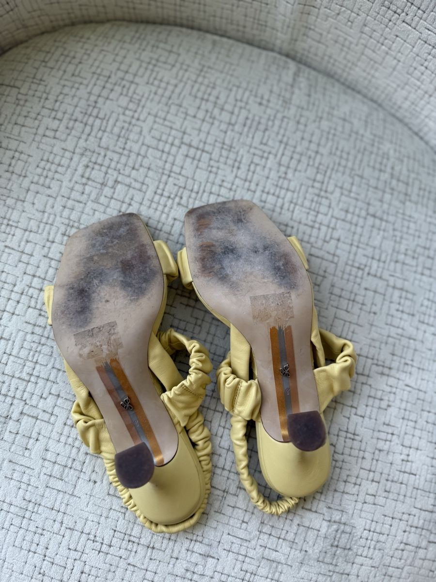 Sam Edelman Damenschuhe: Sandales Sam Edelman jaune taille(38,5) – Neu (gemäss Beschreibung) aus Genève von iry_67wr 4