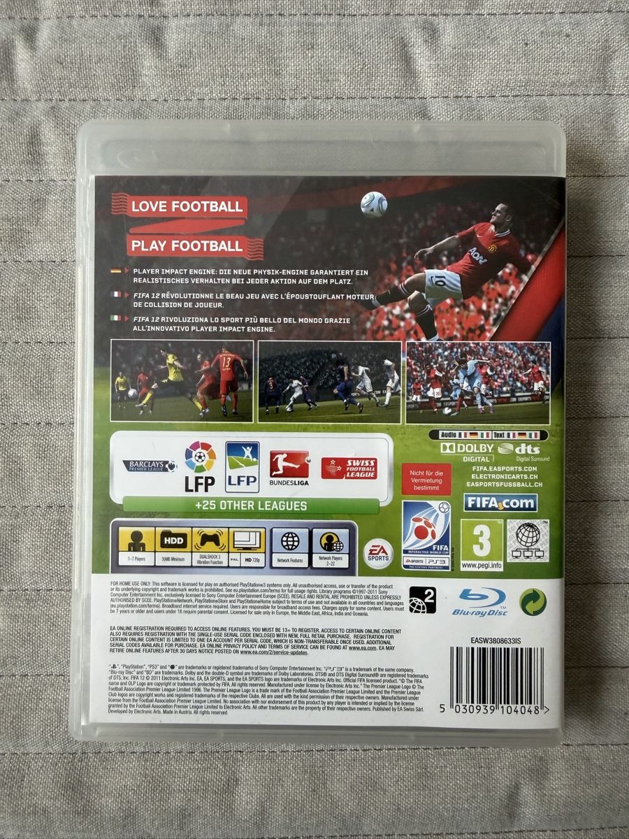 Sony Spiele: FIFA 12 für PS3 – Gebraucht aus Thunstetten von Virus_33 2