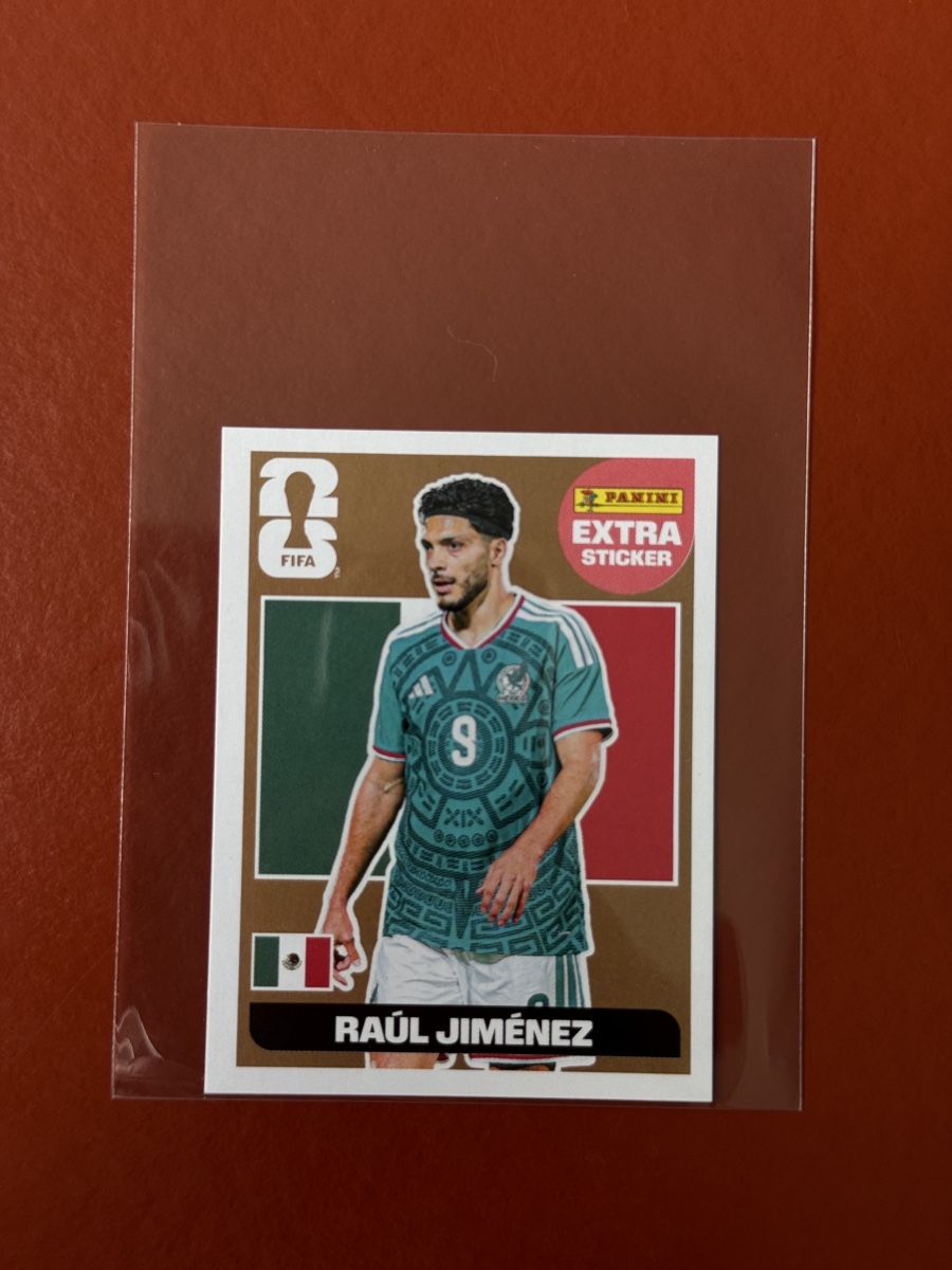 Panini Carte collezionabili: EXTRA STICKER - Raul Jimenez - BRONZE - Panini WM 2026  – Nuovo e nell'imballaggio originale da Horw venduto da nad_c