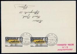 FDC 1937, 210x auf FDC, Automobilpost, 50.-