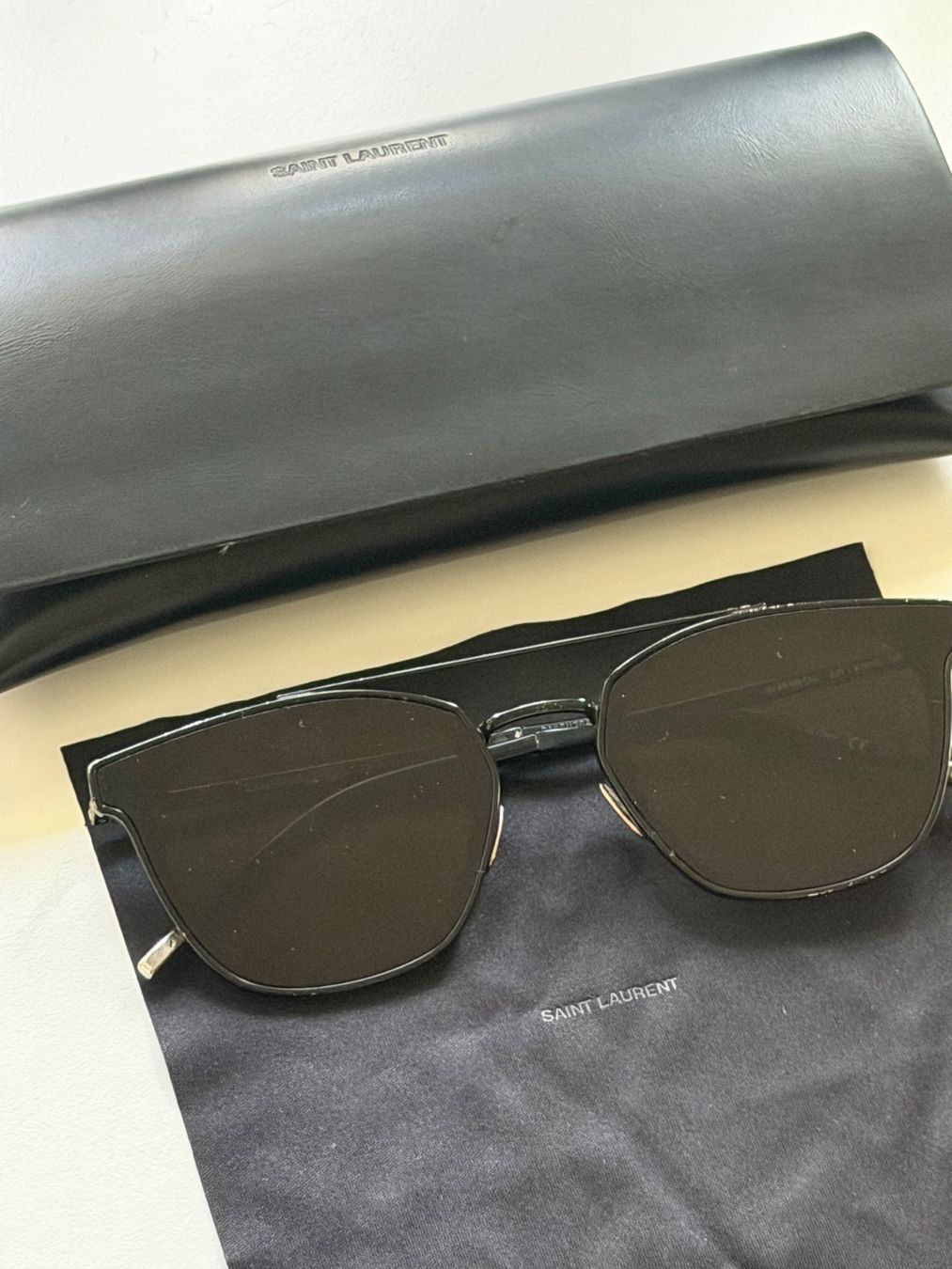Saint Laurent Occhiali & Lenti: Saint Laurent SL28 METAL Sunglasses – Usato da versoix venduto da Aess 1