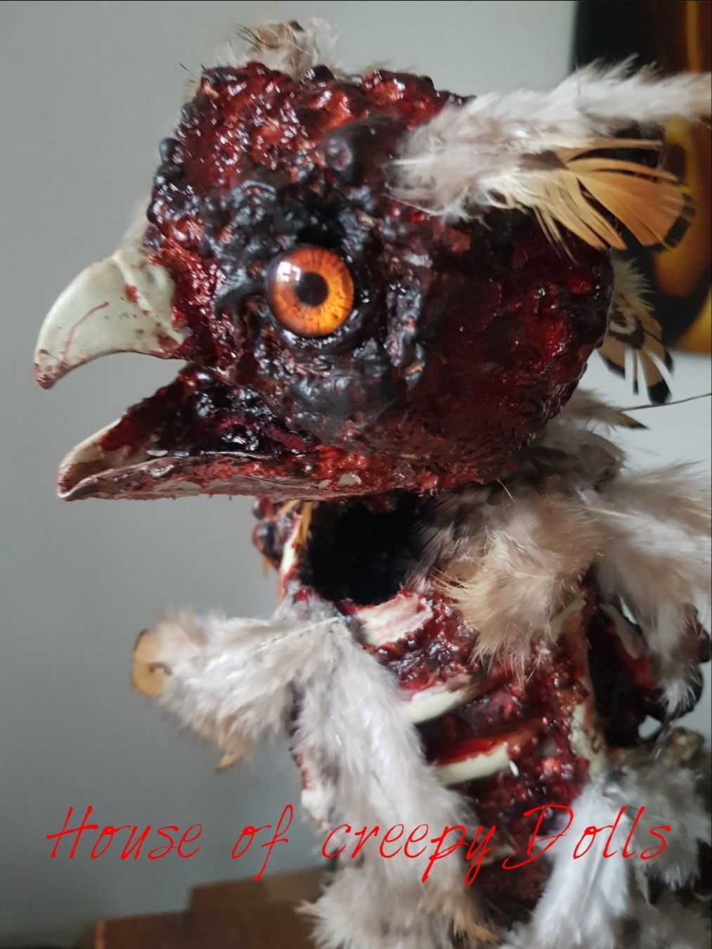 Alle Dekorationen: 👻HORROR/ HALLOWEEN / GRUSEL EULE 👻 – Neu und originalverpackt aus Root von LifestyleAccessoires