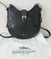 Petit sac à bandoulière LONGCHAMP en cuir noir