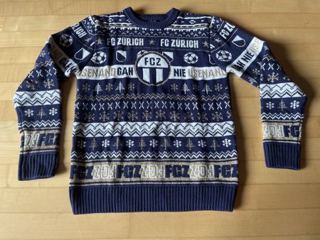 FC Zürich FCZ Weihnachtspulli Ugly Christmas Sweater