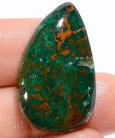 Cabochon L-3491 – Australischer Malachit 28X16X5mm –44 Karat