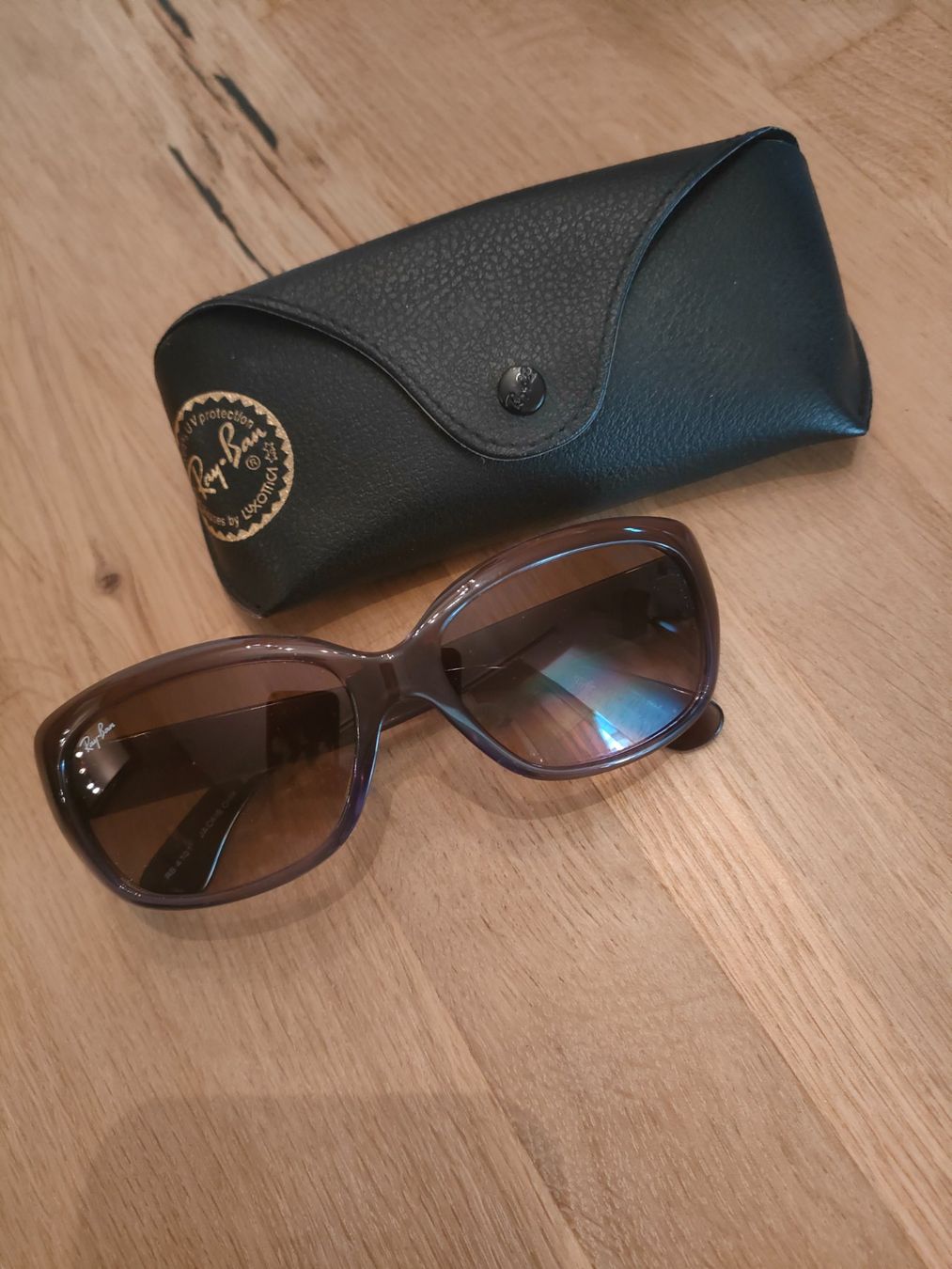 Ray-Ban Occhiali & Lenti: Lunette Ray-Ban véritable brune Jackie Ooh – Usato da Bussigny venduto da Nouny77
