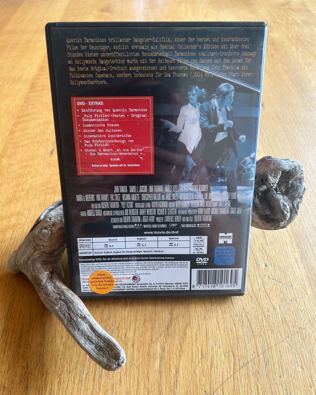 Tutti i DVDs: Pulp Fiction (Quentin Tarantino) – Usato da Urnäsch venduto da Winterzauber12 1
