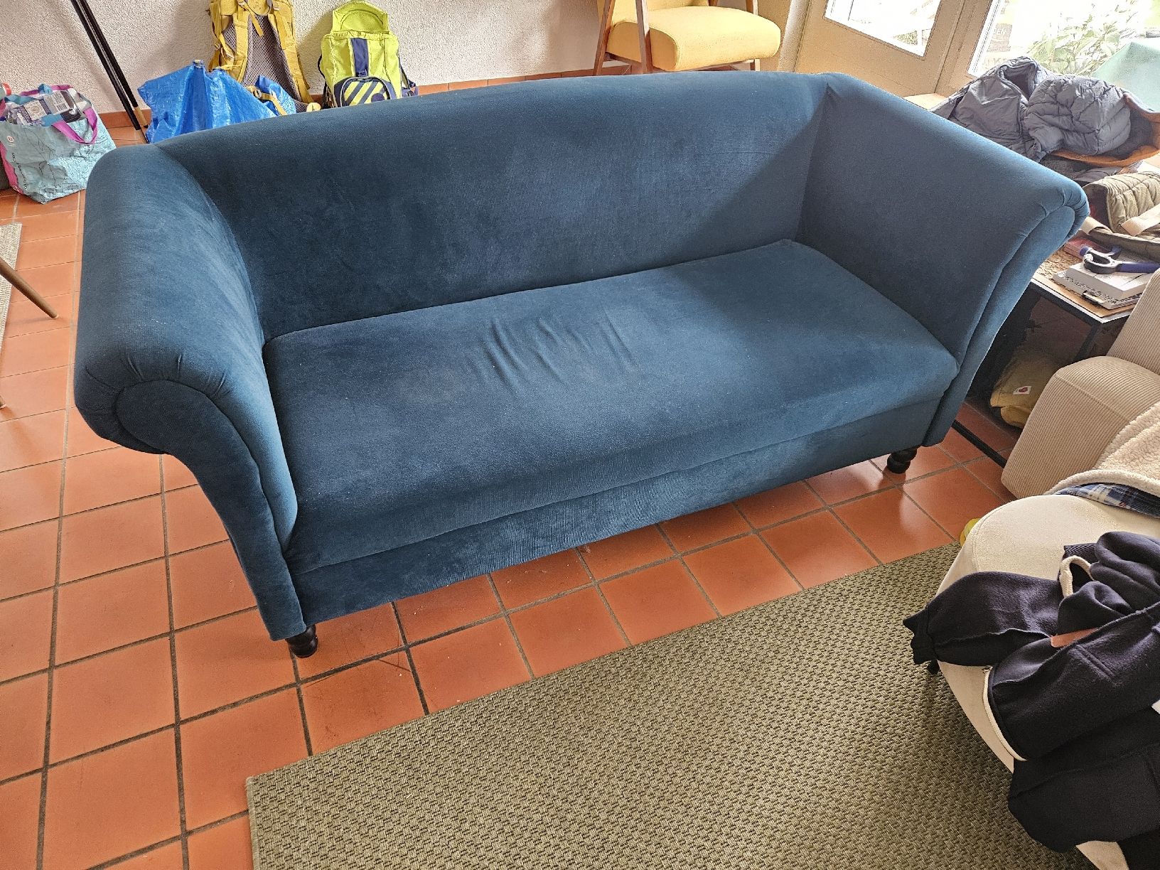 Sofas: blue sofa – Gebraucht aus bottmingen von btu_h8y6