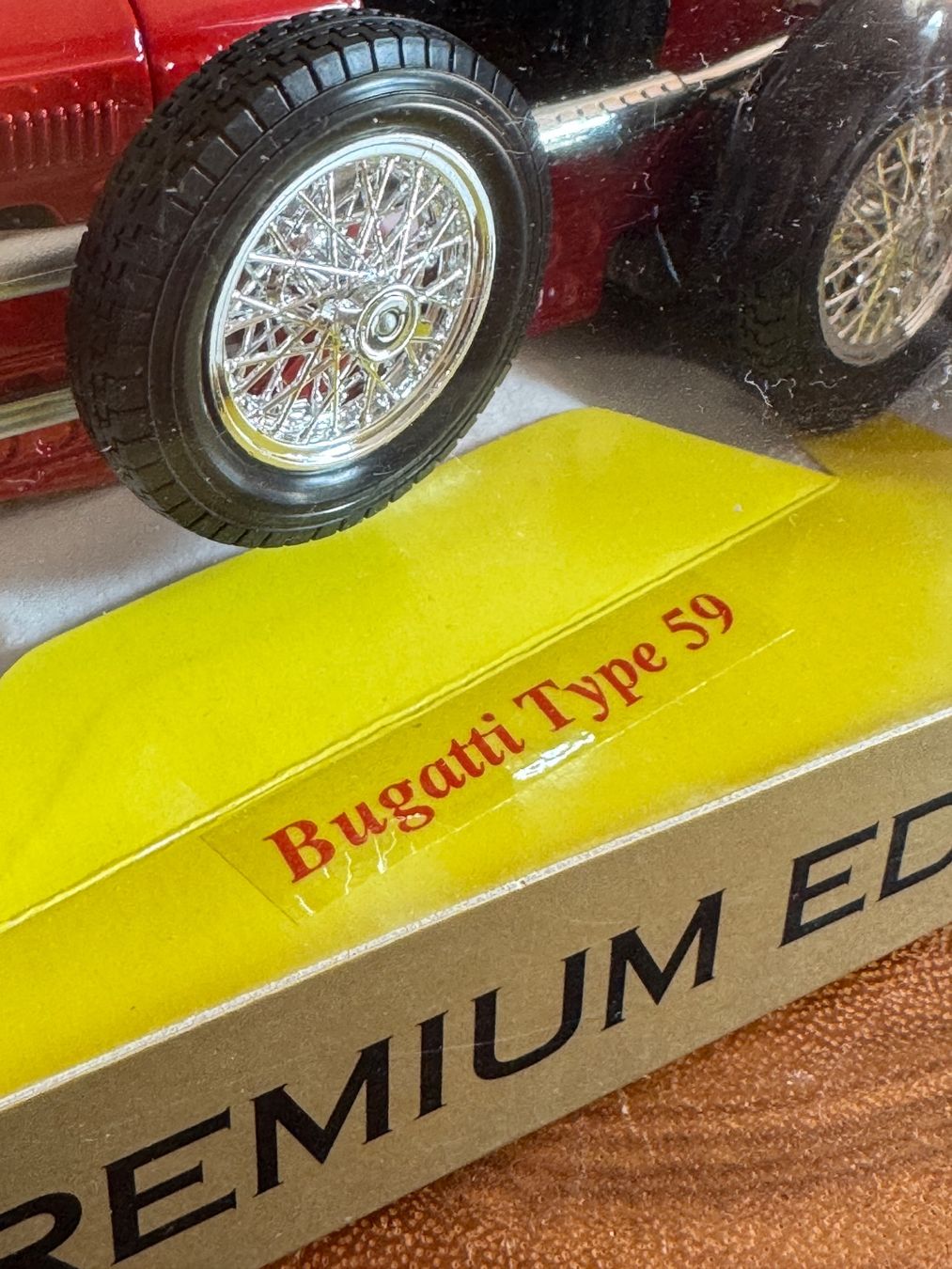 Bburago Modellini d'auto: Bburago Bugatti Type 59 - 1/18 Premium Edition – Nuovo e nell'imballaggio originale da Kleinandelfingen venduto da _Sebi 4
