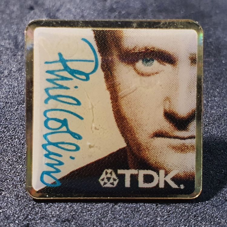 Y340 - Pin LP Cover Phil Collins TDK. (Gebraucht) in Reinach BL für CHF ...