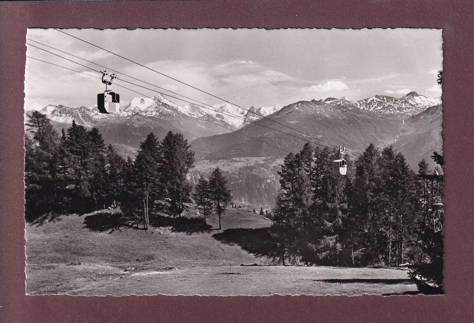 Cartes postales: CRANS sur Sierre - Le Téléférique – D'occasion à Pully par nicecards