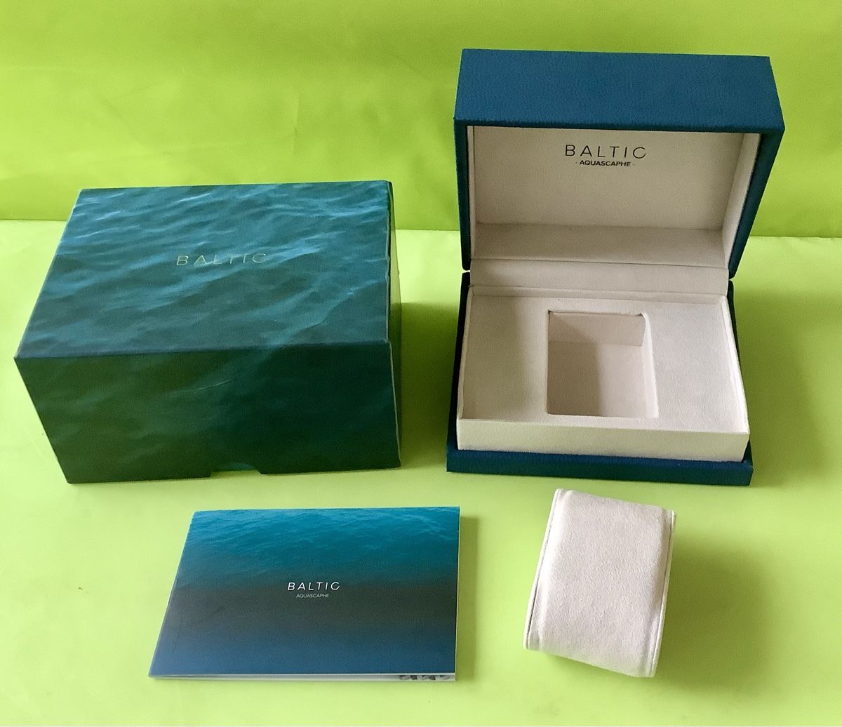 Scatole porta orologi: Uhrenbox komplett - Baltic Aquascaphe – Usato da Reinach BL venduto da P.Maeser