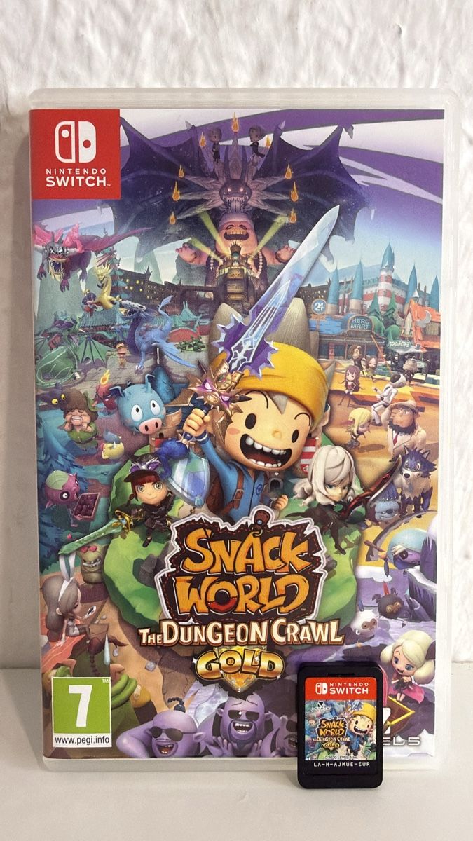 Nintendo Spiele: Snack World: The Dungeon Crawl Gold, Nintendo Switch – Gebraucht aus Ehrendingen von bubulence