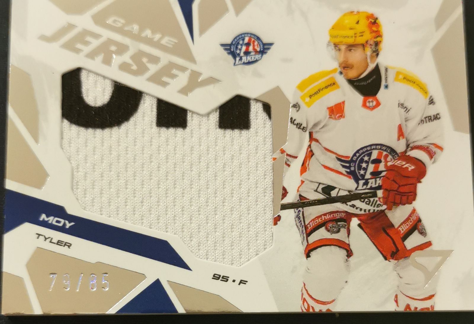 NHL Sammelbilder & Trading cards: SCRJ Tyler Moy Game Jersey 79/85 – Neu (gemäss Beschreibung) aus Bürglen UR von Snuffinski90
