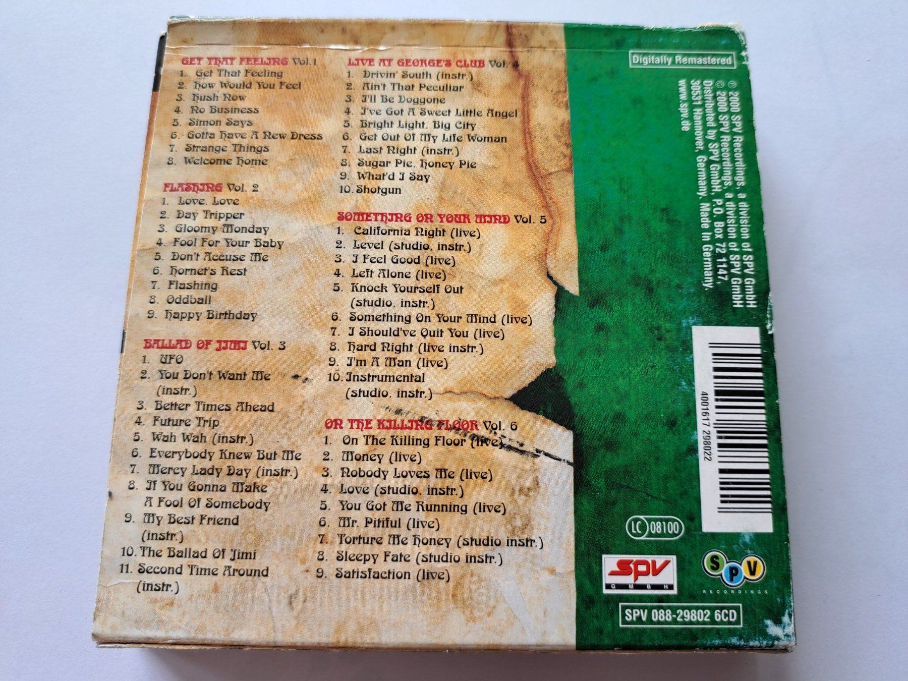 CDs: 6 Cds Set Jimi Hendrix ( Digipac ) – Gebraucht aus Pully von bro_n52j 3