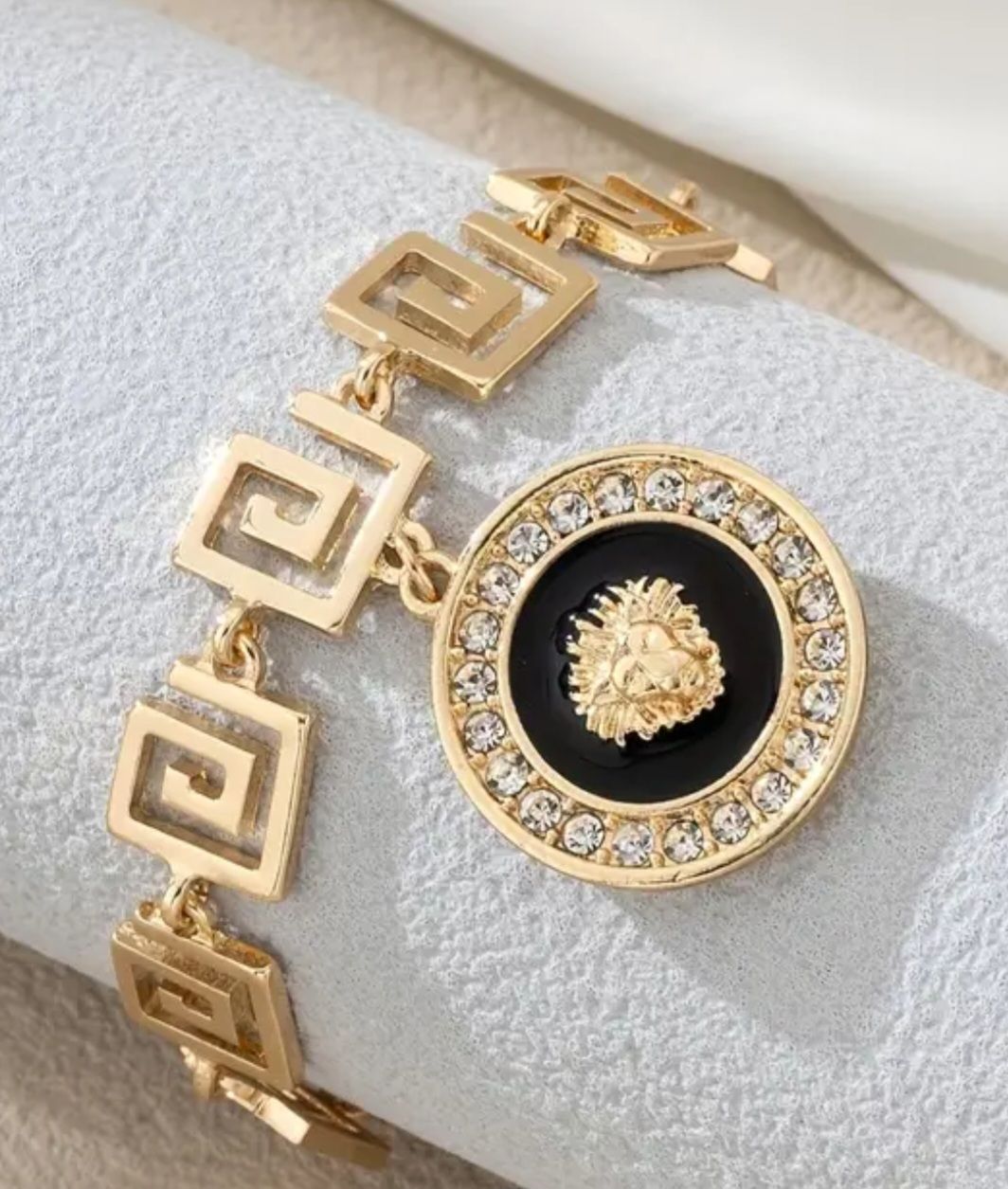 Bracciali & Braccialetti: Goldfarbe Armband Löwe,Geschenkidee  neu" – Nuovo e nell'imballaggio originale da Neuhausen am Rheinfall venduto da lau_ns9q