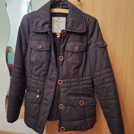 Jacke edc by Esprit dunkelgrau Grösse S guter Zustand