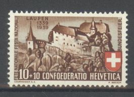 1939, Pro Patria, Schloss Laupen, ohne Falz **