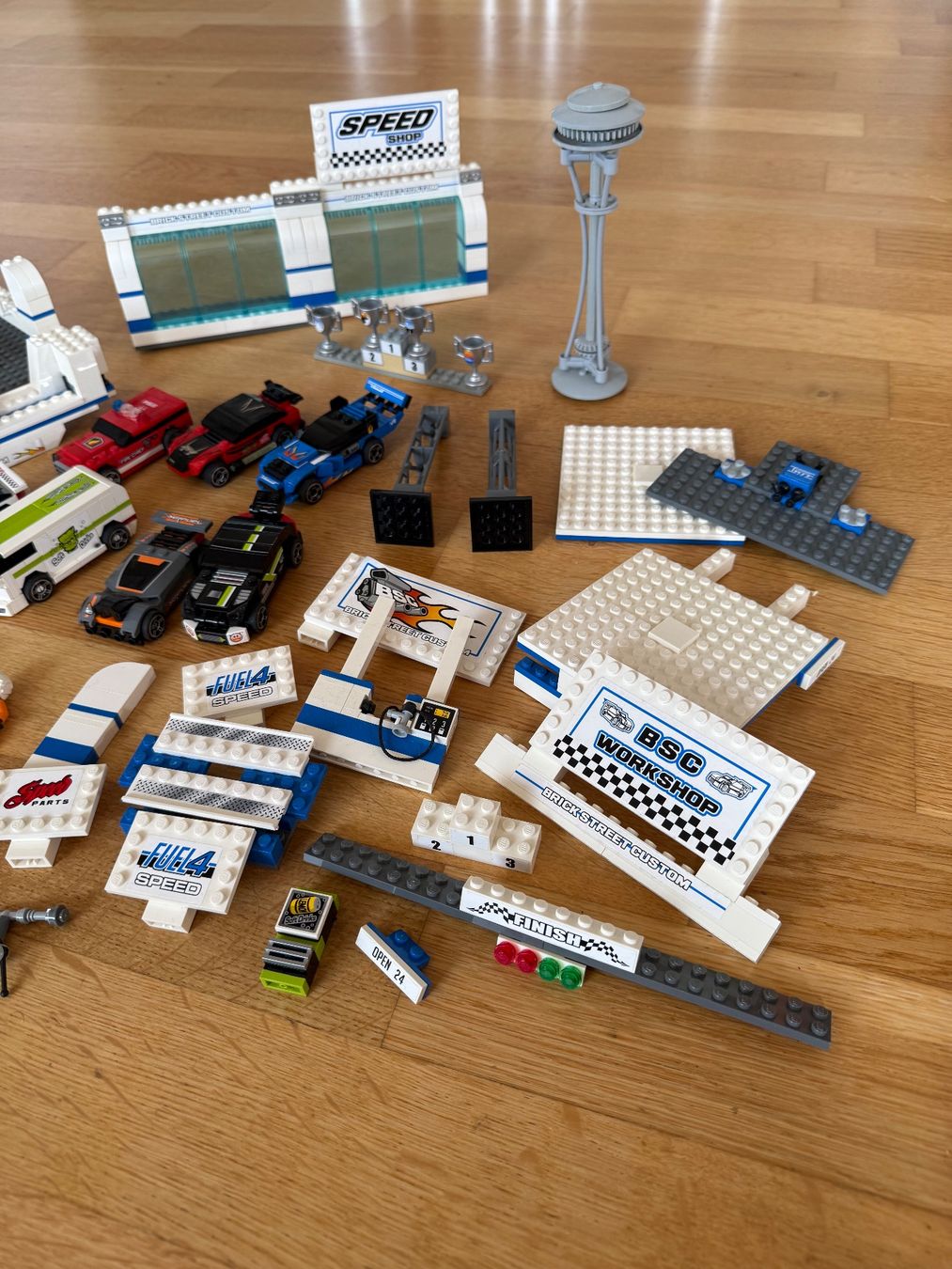 Lego Jeux de construction: Lego Rennbahn mit Autos – D'occasion à Fahrni b. Thun par Bergers_occasionen 6